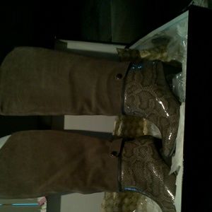 Miss Tina's knee high boot ankle boot 2 in 1